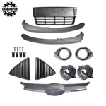 Abs Plastic Front Bumper Grille Cover Fog Lights Assembly Ford Focus 12-2014. Fixed Price $40.03.
