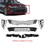 Fits Kia Optima Sx/sxl 2016-2018 Front Upper Lower Grille Fog Light Covers 6PCS. Fixed Price $244.99.