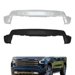 Steel Front Bumper Face Bar Black/chrome For Chevrolet Silverado 1500 2022-2023. Fixed Price $213.71.