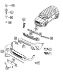 Genuine Mopar Front Energy Absorber 68446406AA. Fixed Price $84.64.