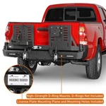 Fit Tacoma 2005-2015 Textured Black Steel Rear Bumper W/tire Carrier & Led Light. Fixed Price $569.24.