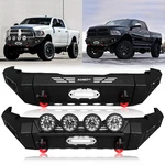 Vijay For 2010-2018 Ram 2500/3500 Front Bumper Black W/led Lights + Winch Plate. Fixed Price $689.99.