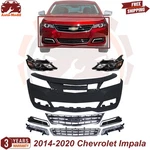 Front Bumper Cover & Grille Headlights Assembly Kit For 2014-2020 Chevy Impala. Fixed Price $637.75.