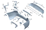 Genuine Mercedes-benz Bumper Lateral Support 177-885-09-00-64. Fixed Price $80.01.