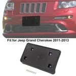 Front Bumper License Plate Bracket Holder Mount For 2011-13 Jeep Grand Cherokee. Fixed Price $26.99.