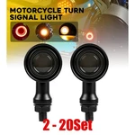 2-20X Motorcycle Black Bullet Turn Signal Light Amber&red Lamp Blinker Indicator. Fixed Price $24.69.
