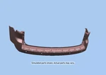 Genuine Gm Rear Upper Bumper Cover 23350828. Fixed Price $1071.28.