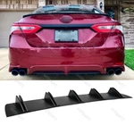 For Toyota Camry Black Rear Bumper Diffuser Lip Splitter Body Shark 5-FINS Up. Fixed Price $37.95.