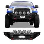 Visida For 2007-2013 Toyota Tundra Front Bumpers With Winch Plate & Led Lights. Fixed Price $829.99.