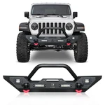 Vijay For 2007-2024 Jeep Wrangler Jk/jl/jt Front Bumper Black With Winch Plate. Fixed Price $249.98.