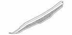 Oem New 2014-2019 Ford Fiesta Deflector Stone Lower Grille D2BZ-17808-A. Fixed Price $288.10.