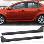 For 2008-2017 Mitsubishi Lancer Oe Factory Style Add-on Side Skirts Body Kit. Fixed Price $118.88.