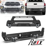 Steel Front + Rear Bumper For 2016-2023 Toyota Tacoma Powder Coated Shackles. Fixed Price $684.97.
