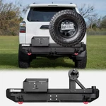 Vijay Rear Bumper Fits 2015-2024 Toyota 4RUNNER With Tire Carrier And D-rings. Fixed Price $639.00.