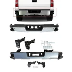 Rear Bumper Assembly Chrome For Chevy Silverado/gmc Sierra 1500 2014-2018 Steel. Fixed Price $162.07.