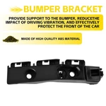 1-2X Driver Lh Black Front Bumper Bracket 55079225AC For Dodge Durango 2011-2013. Fixed Price $8.54.