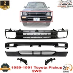 New Front Grille Bumper Kit For 1989-1991 Toyota Pickup 2WD. Fixed Price $366.88.