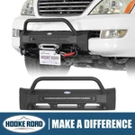 Winch Ready: Steel Black Front Bumper For Lexus GX470 2003-2009 12K Capacity. Fixed Price $299.56.