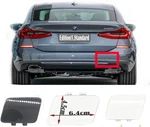 Genuine Bmw 640I Gt Rear Bumper Cover Towing Eye Cap Primered 51127485846 *oem*. Fixed Price $49.00.