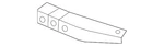 Genuine Nissan Bumper Cover Support Rail 62241-CD000. Fixed Price $53.35.