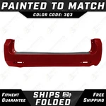 New Painted *3Q3 Salsa Red* Rear Bumper Cover Fascia For 2011-2020 Toyota Sienna. Fixed Price $430.99.