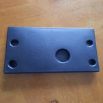 17-21 Alfa Romeo Giulia Base Front Bumper License Plate Bracket Holder. Fixed Price $30.00.