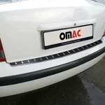 For Volkswagen Passat 2002-2005 Omac Polished Black Rear Bumper Sill Cover. Fixed Price $72.99.