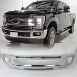 Chrome Front Bumper Face Bar W/ Fog Hole 2017-2019 Ford F250 F350 Super Duty. Fixed Price $220.00.