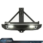Off-road Rear Bumper W/ Spare Tire Carrier For Jeep Wrangler Jku 2007-2018. Fixed Price $320.50.