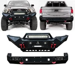 Marsitter For 05-15 Toyota Tacoma New Front/rear Bumper W/winch Plate&led Lights. Fixed Price $409.99.