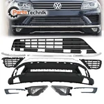 Front Bumper Grille Spoiler Trim Fog Light Fit 2015-2017 Volkswagen Vw Touareg. Fixed Price $319.99.
