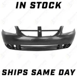 New Primered Front Bumper Cover For 2005-2007 Dodge Grand Caravan W/ Fog. Fixed Price $109.22.