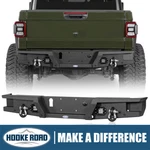 Hooke Road Rear Back Bumper W/d-ring & Led Light Fit 2020-2026 Jeep Gladiator Jt. Fixed Price $399.82.