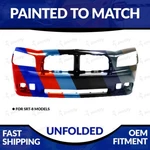 New Painted To Match 2006-2010 Dodge Charger SRT-8 Unfolded Front Bumper. Fixed Price $1266.98.