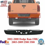 Rear Step Bumper Primed Steel For 2002-2008 Dodge Ram 1500 / 2003-2009 2500 3500. Fixed Price $210.97.