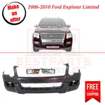 Bumper Covers With Fog Lights Kit Of 3 Capa 2006-2010 Ford Explorer Limited. Fixed Price $410.99.