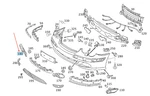 New Mercedes-benz Cl C215 Amg Front Bumper Right Cover A2158850822 Original. Fixed Price $35.75.