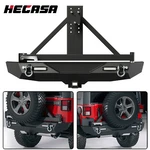 Rear Bumper W/ Tire Carrier Led Lights For Jeep Wrangler Jk Unlimited 2007-2018. Fixed Price $320.50.