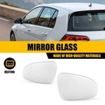 Pair Heated Mirror Glass Left+right For Volkswagen Golf 2010-2014 5K0857521A Eah. Fixed Price $20.99.
