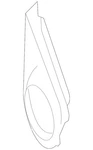 Genuine Mazda Fog Light Trim KD53-50-C11. Fixed Price $76.37.