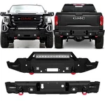 Vijay Front/rear Bumper For 2019-2022 Gmc Sierra 1500 With Winch Plate&lights. Fixed Price $1239.98.