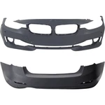 Pair Bumper Covers Facias Set Of Front & Rear For Sedan Bmw 320I Xdrive. Fixed Price $320.33.