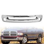 Front Bumper Face Bar Chrome For 2002-2008 Dodge Ram 1500 W/ Fog Light Holes. Fixed Price $222.78.