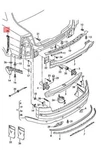 Audi A8 S8 Quattro 4E2 4E8 Securing Strip 4E0810916B 04-09 Original No Duties. Fixed Price $83.18.