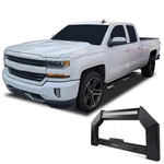 Black Horse Offroad AB-GM11-NL Grille Guards Armour Bull Bars One-piece Steel. Fixed Price $390.93.