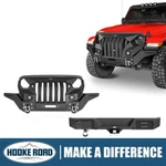 Hooke Road Madmax Front Bumper +rear Combo For Jeep Wrangler Jl 2018-2025. Fixed Price $1019.29.