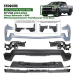 Front Bumper Cover For 2022-2026 Chevy Silverado 1500 W/o Park Sensors Primed. Fixed Price $692.90.