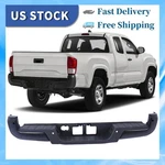 New Black Rear Bumper Assembly W/ Parking Holes For 2016-2023 Toyota Tacoma. Fixed Price $136.99.