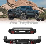 Aaiwa For 2024 2025 4TH Gen Tacoma Black Texture Front Rear Bumper W/ Led Lights. Fixed Price $529.99.