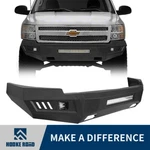 Hooke Road Steel Front Bumper Assembly W/led Light Bar For Silverado 1500 07-13. Fixed Price $499.09.
